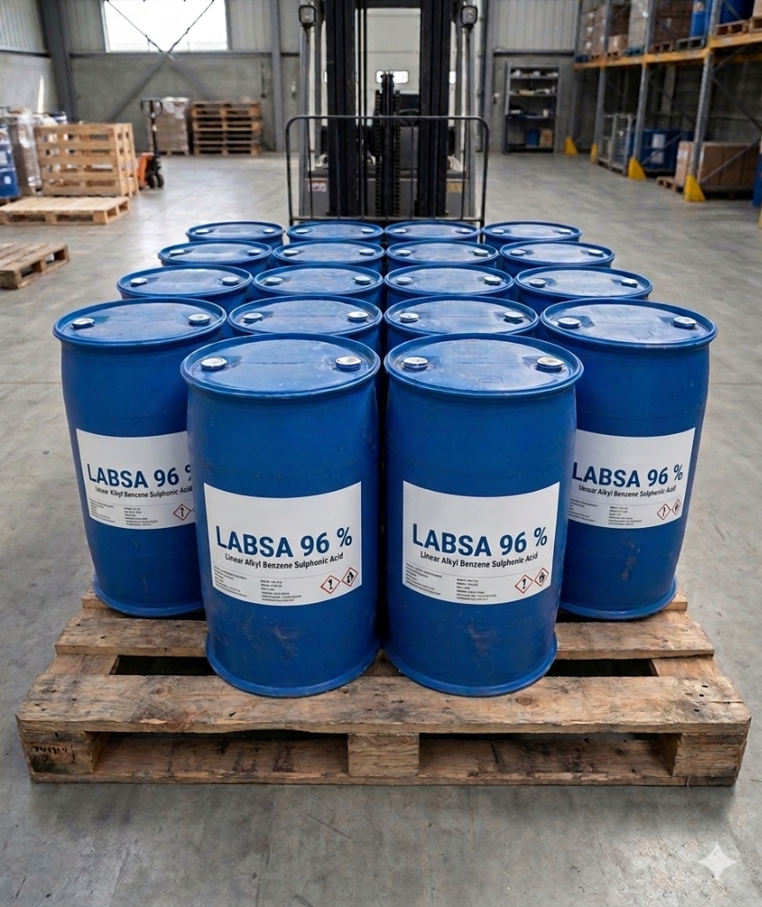 LABSA 96% Drums in Warehouse
